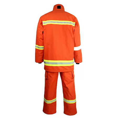 XYEHS 240G/M² EN469 Level 2 Advance Aramid/Nomex IIIA Firefighting Uniform Suit with Flame Retardant Jacket & Pants, 4 Layer Design - Image 2