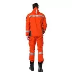 XYEHS Cold Resistant & Wind-proof Firefighting Uniform Suit with Jacket & Pants, Flame Retardant - Image 2